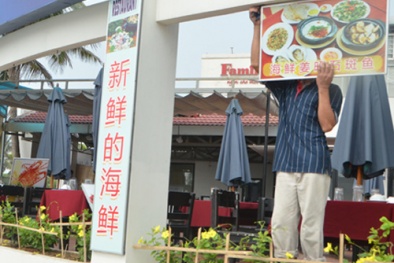 Rà soát nhà hàng toàn chữ Trung Quốc